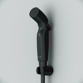 Гигиенический душ со шлангом и держателем AM.PM F0202022 Черный матовый Гигиенический душ со шлангом и держателем AM.PM F0202022 Черный матовый
