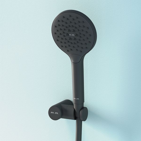 Душевая система AM.PM X-Joy TouchReel FP85A1RH22 Черная матовая