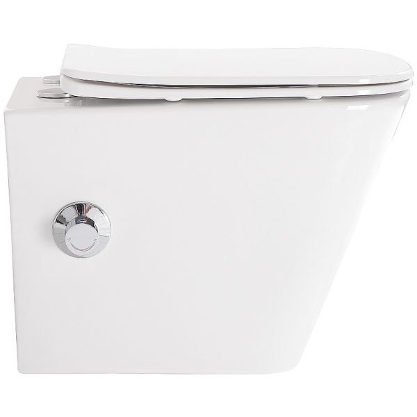 Унитаз подвесной BelBagno Due BB3103CHR-BS/SC с сиденьем Микролифт Унитаз подвесной BelBagno Due BB3103CHR-BS/SC с сиденьем Микролифт