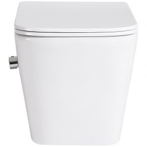 Унитаз подвесной BelBagno Due BB3103CHR-BS/SC с сиденьем Микролифт