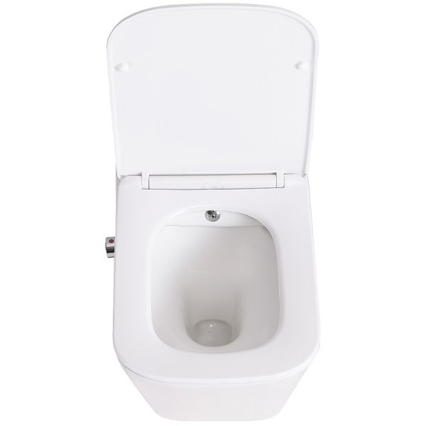 Унитаз подвесной BelBagno Due BB3103CHR-BS/SC с сиденьем Микролифт Унитаз подвесной BelBagno Due BB3103CHR-BS/SC с сиденьем Микролифт
