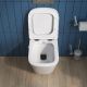 Унитаз подвесной BelBagno Due BB3103CHR-BS/SC с сиденьем Микролифт Унитаз подвесной BelBagno Due BB3103CHR-BS/SC с сиденьем Микролифт