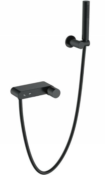 Смеситель для раковины Boheme Stick 123-BB чёрный матовый Смеситель для раковины Boheme Stick 123-BB чёрный матовый