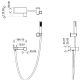 Смеситель для ванны Boheme Stick 123-CRCR.2 хром Смеситель для ванны Boheme Stick 123-CRCR.2 хром