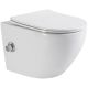 Унитаз подвесной BelBagno Uno BB3105CHR-BS/SC с сиденьем Микролифт Унитаз подвесной BelBagno Uno BB3105CHR-BS/SC с сиденьем Микролифт
