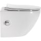 Унитаз подвесной BelBagno Uno BB3105CHR-BS/SC с сиденьем Микролифт Унитаз подвесной BelBagno Uno BB3105CHR-BS/SC с сиденьем Микролифт