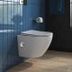 Унитаз подвесной BelBagno Uno BB3105CHR-BS/SC с сиденьем Микролифт Унитаз подвесной BelBagno Uno BB3105CHR-BS/SC с сиденьем Микролифт