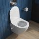 Унитаз подвесной BelBagno Uno BB3105CHR-BS/SC с сиденьем Микролифт Унитаз подвесной BelBagno Uno BB3105CHR-BS/SC с сиденьем Микролифт