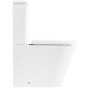 Унитаз BelBagno Lounge BB8618CPR-MN/SC с сиденьем Микролифт