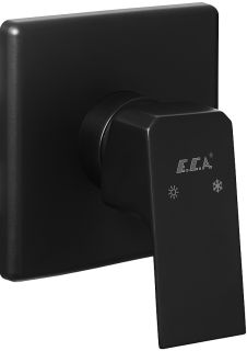 Смеситель для душа E.C.A. Tiera 102167105C1EX-K чёрный Смеситель для душа E.C.A. Tiera 102167105C1EX-K чёрный