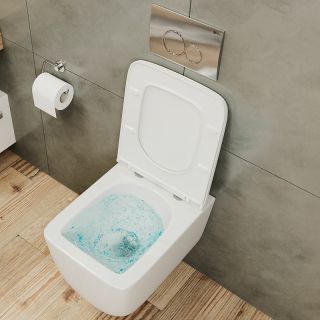 Комплект унитаза с инсталляцией Point Меркурий 886914GBO1+PN41831 с сиденьем Микролифт