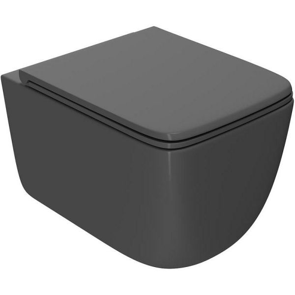 Комплект унитаза с инсталляцией Point Меркурий 886914SIOO+PN41831GM с сиденьем Микролифт