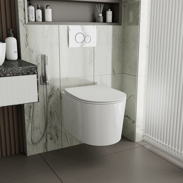 Комплект унитаза с инсталляцией Point Веста 886914GBO1+PN41701 с сиденьем Микролифт