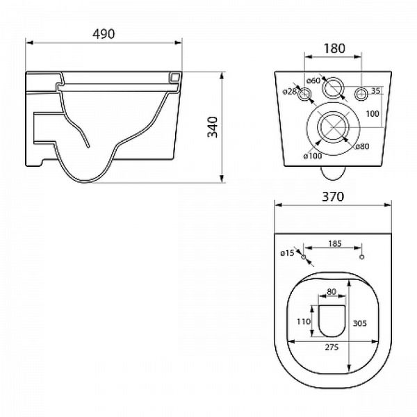 Комплект унитаза с инсталляцией Point Веста 886914GBO3+PN41701BM с сиденьем Микролифт