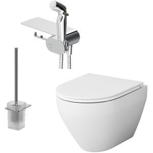 Унитаз подвесной  AM.PM Spirit V2.0 FlashClean FlashClean CK70H1003W белый