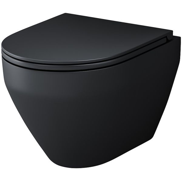 Унитаз подвесной  AM.PM Spirit V2.0 FlashClean FlashClean CK70H1103B черный
