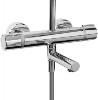 Душевая стойка Jacob Delafon Atom E26237-CP Душевая стойка Jacob Delafon Atom E26237-CP
