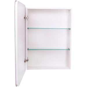 Зеркальный шкаф Style Line Каре 50 L СС-00002372 с подсветкой Белый