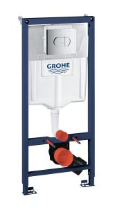 Система инсталляции для унитазов Grohe Rapid SL 38981000 с панелью смыва