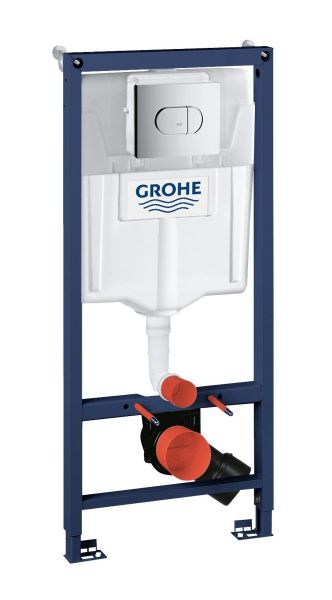 Система инсталляции для унитазов Grohe Rapid SL 38981000 с панелью смыва