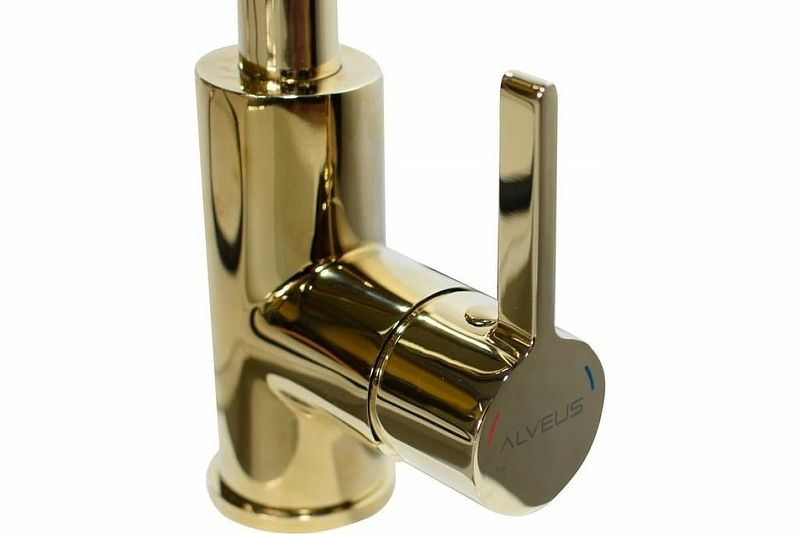 Смеситель для кухни Alveus Tesla-P Monarch Gold 1129050 Золото