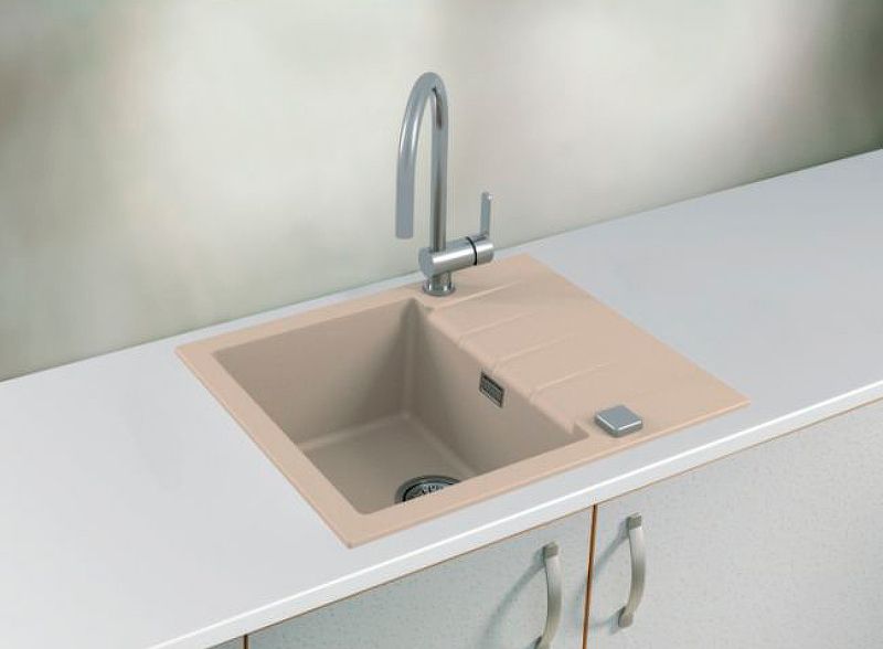 Кухонная мойка Alveus Granital Cadit 10 Concrete G81 590x500 1132020 Бетон
