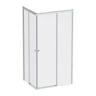 Душевой уголок Am.Pm X-joy W94G-403-100280-MТ1К 100x80 см без поддона хром матовый Душевой уголок Am.Pm X-joy W94G-403-100280-MТ1К 100x80 см без поддона хром матовый