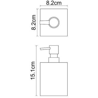 Wasserkraft Leine K-3899 Дозатор для жидкого мыла 460 ml Wasserkraft Leine K-3899 Дозатор для жидкого мыла 460 ml