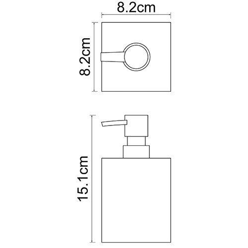 Wasserkraft Leine K-3899 Дозатор для жидкого мыла 460 ml