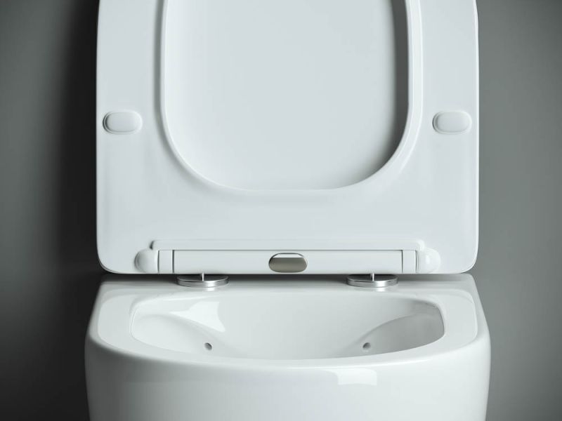 Подвесной унитаз Ceramica Nova Mono CN1905 безободковый белый