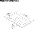 Раковина встраиваемая Am.Pm X-Joy M85AWCC0502WG64 44 см белый