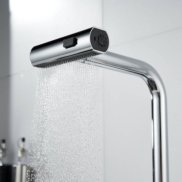 Смеситель для кухни Shevanik S263 с мультифункциональным изливом хром