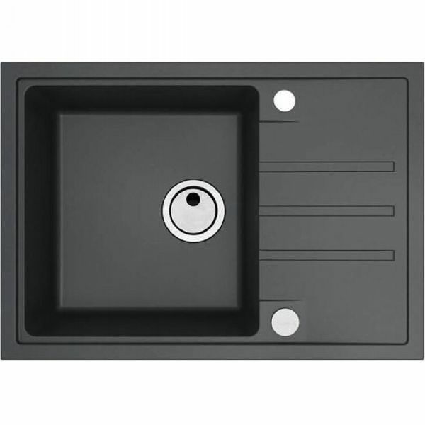 Кухонная мойка Alveus Granital Intermezzo 40 G91 Carbon 680x480x200 1144968 Угольная