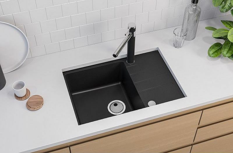 Кухонная мойка Alveus Granital Intermezzo 40 G91 Carbon 680x480x200 1144968 Угольная