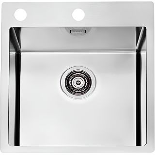 Кухонная мойка Alveus Pure 20 KMB-90 465x525 1103608 Брашированная сталь