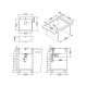 Кухонная мойка Alveus Pure 30 KMB-90 515x525 1103609 Брашированная сталь Кухонная мойка Alveus Pure 30 KMB-90 515x525 1103609 Брашированная сталь