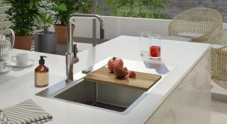 Кухонная мойка Alveus Pure 40L KMB-90 790x525 1103610 Брашированная сталь Кухонная мойка Alveus Pure 40L KMB-90 790x525 1103610 Брашированная сталь