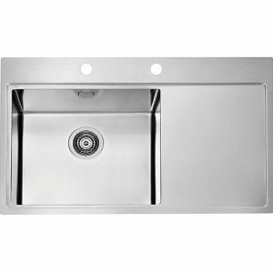 Кухонная мойка Alveus Pure 50L KMB-90 860x525 1103652 Брашированная сталь