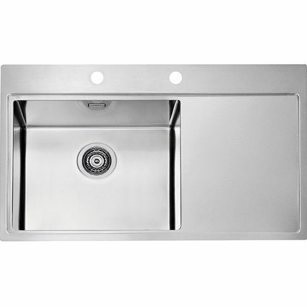 Кухонная мойка Alveus Pure 50L KMB-90 860x525 1103652 Брашированная сталь
