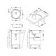 Кухонная мойка Alveus 1116757 Form 30 Lei-90 Fi 51x51 Кухонная мойка Alveus 1116757 Form 30 Lei-90 Fi 51x51