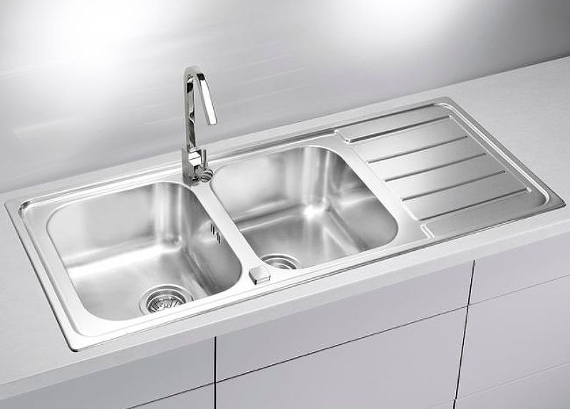 Кухонная мойка Alveus 1087978 Line 100 Nat-90 116x50