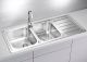 Кухонная мойка Alveus 1087978 Line 100 Nat-90 116x50