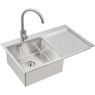 Кухонная мойка Alveus 1124384 Quarto 30 Brs-90 78x48 Кухонная мойка Alveus 1124384 Quarto 30 Brs-90 78x48