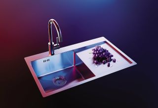 Кухонная мойка Alveus 1124384 Quarto 30 Brs-90 78x48 Кухонная мойка Alveus 1124384 Quarto 30 Brs-90 78x48