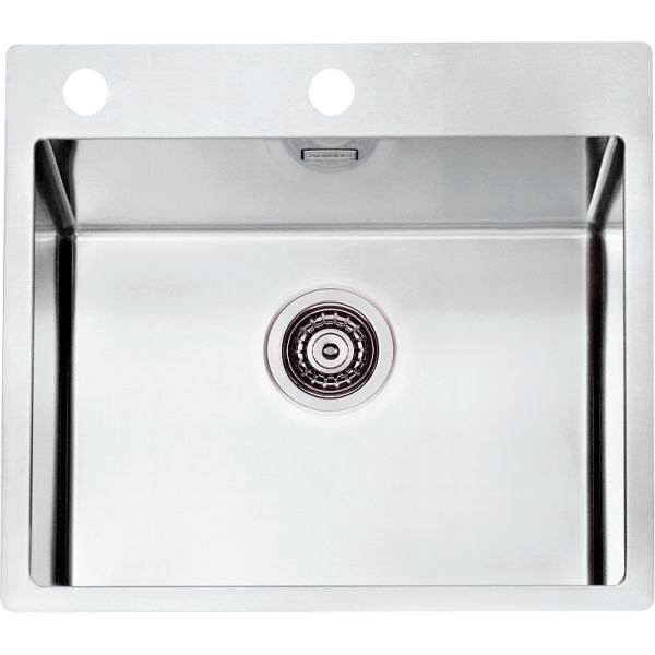 Кухонная мойка Alveus Pure 70 KMB-90 565x525 1122385 Брашированная сталь