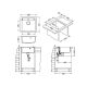 Кухонная мойка Alveus Granital+ Formic 20 Pebble G02M 520x510x200 1103763 Галька