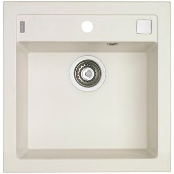 Кухонная мойка Alveus Granital+ Formic 20 Arctic G11 520x510x200 1128395 Белая