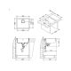 Кухонная мойка Alveus Granital+ Quadrix 50 Steel G04M 560x460x200 1108037 Серая