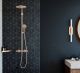 Металлическая полка Hansgrohe AddStoris 41741140 угловая Шлифованная бронза