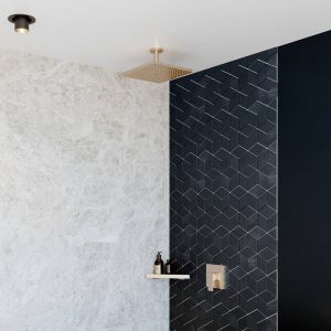 Металлическая полка Hansgrohe AddStoris 41741140 угловая Шлифованная бронза